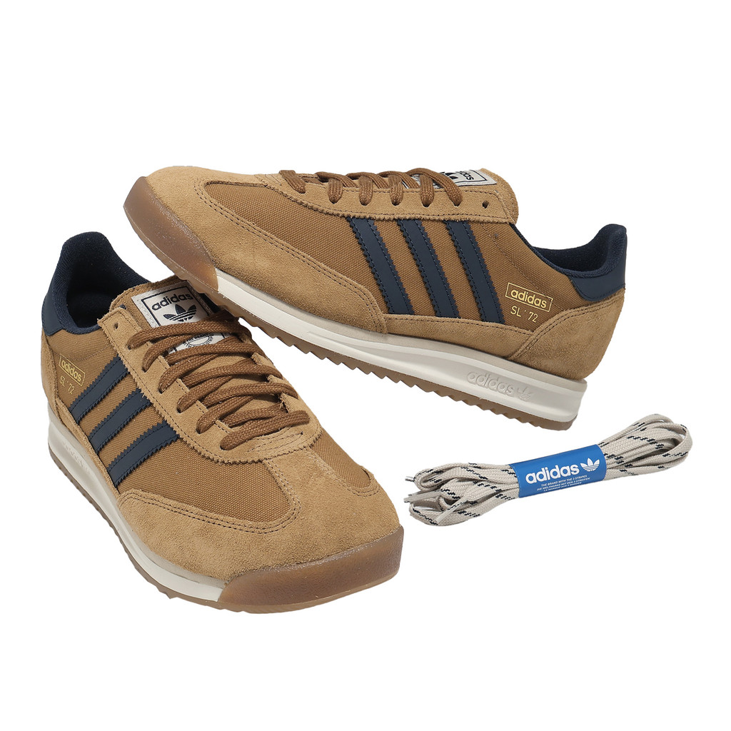 adidas 愛迪達 休閒鞋 SL 72 RS 男鞋 棕 藍 復古 麂皮 運動鞋 JR8770 [ACS] | 蝦皮購物