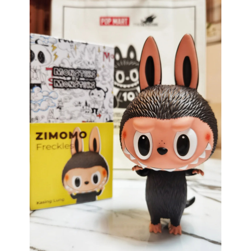 小穎玩具】LABUBU ZIMOMO Freckles 公仔大體大娃擺件禮物收藏POPMART泡