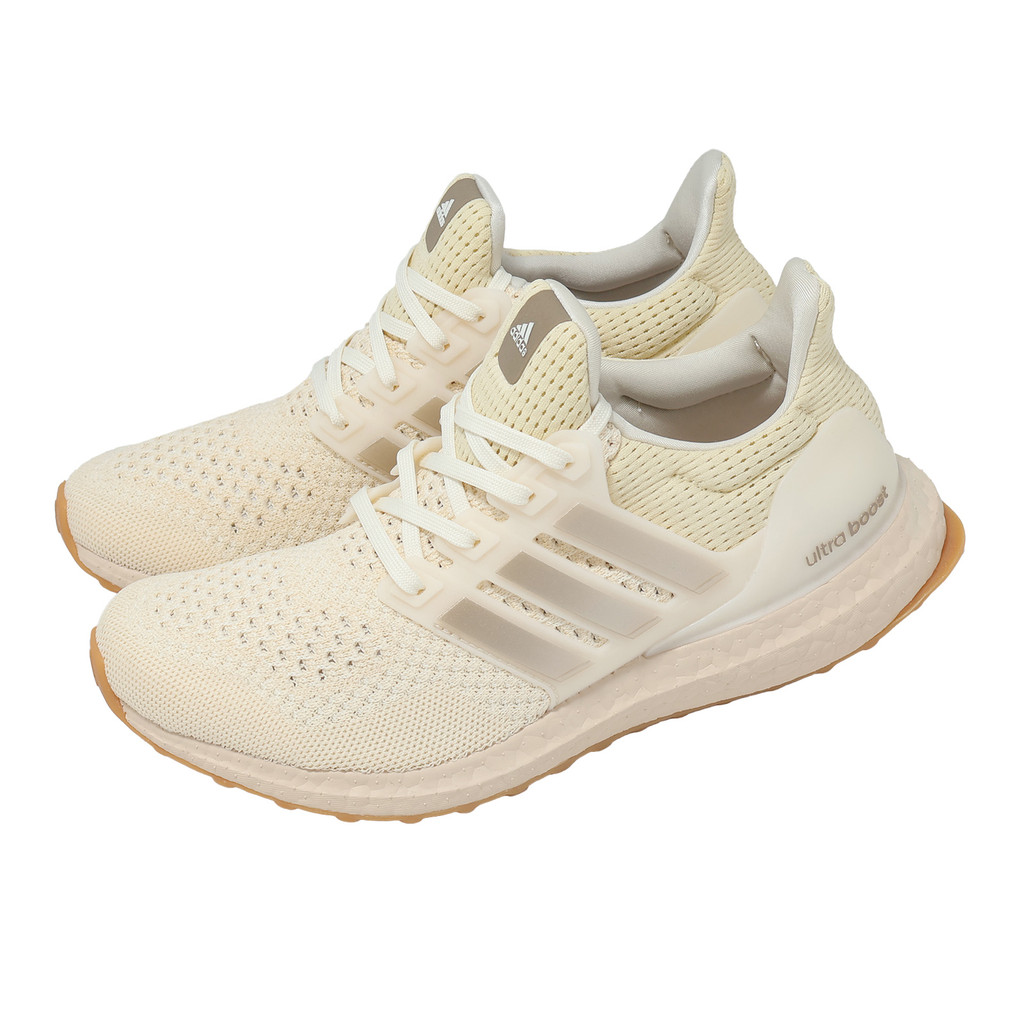 adidas 愛迪達 慢跑鞋 Ultraboost 1.0 W 女鞋 米白 膠底 避震 Boost 運動鞋 JS1265 | 蝦皮購物