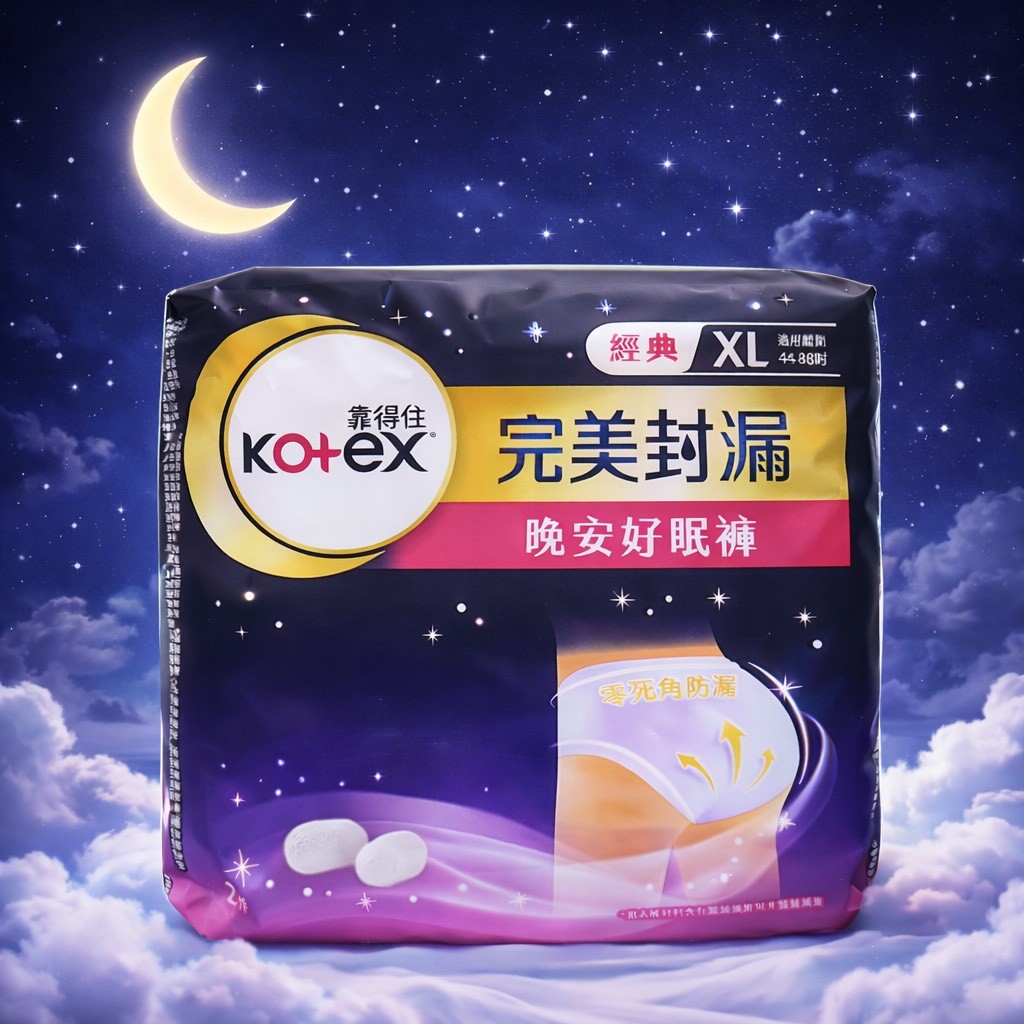 Kotex 靠得住 2入 晚安好眠褲 夜用褲型衛生棉 安睡褲 內褲型衛生棉 晚安褲 好眠褲 夜用衛生棉 安心褲 衛生棉褲 | 蝦皮購物