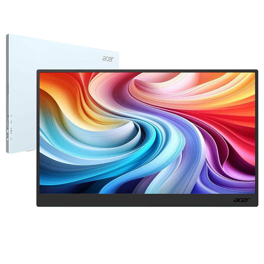 ACER PG161Q P：行動電競的流暢革命，165Hz 煙波藍美學席捲隨身螢幕市場！