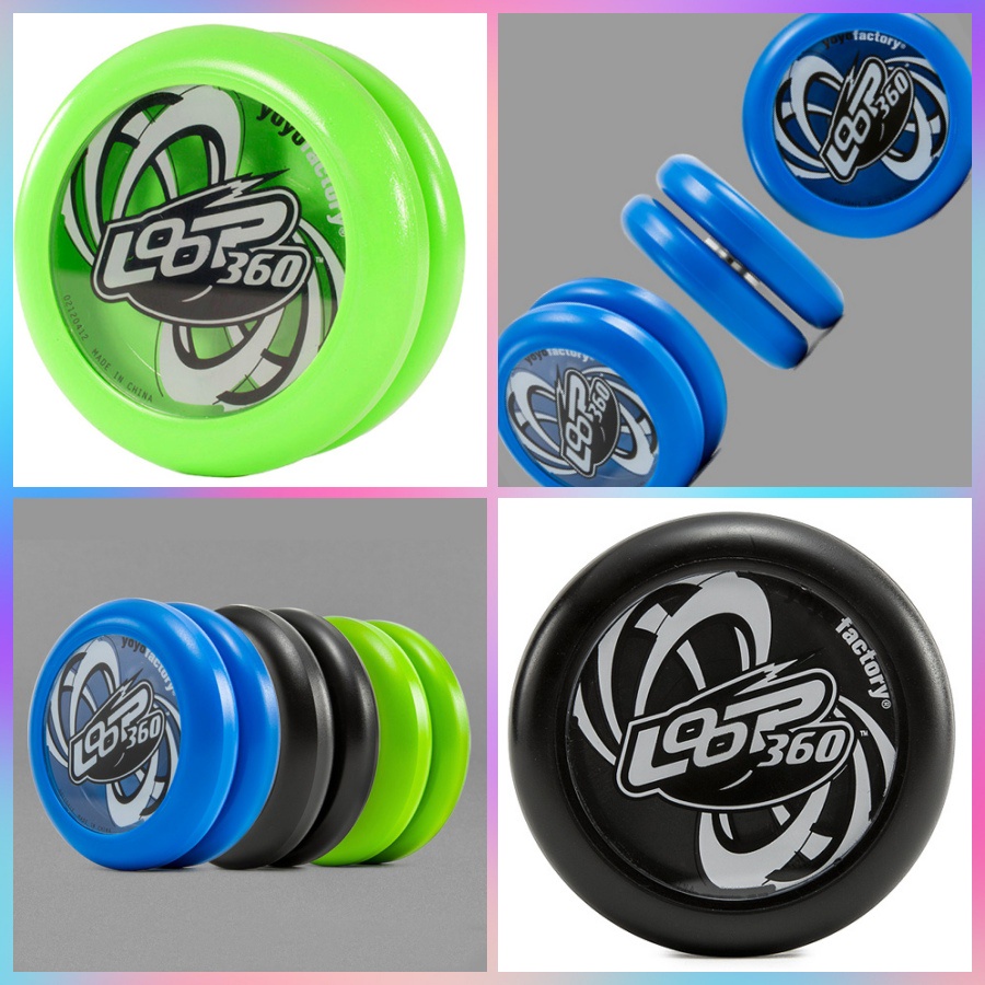 美國 YYF 耐摔 耐用 新手 入門 初學 溜溜球 好收球 易上手 2a 迴旋 蛋型 悠悠球 塑膠球 loop 360 | 蝦皮購物