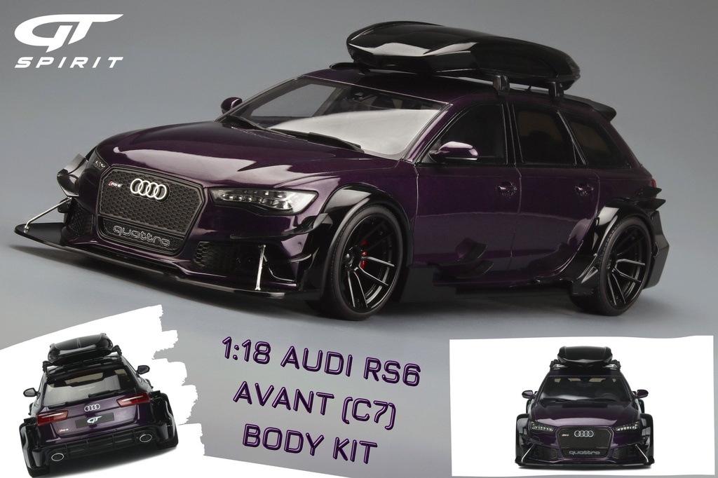 模例】GT Spirit 1/18 Audi RS6 Avant (C7) Body Kit (GT864) | 蝦皮購物