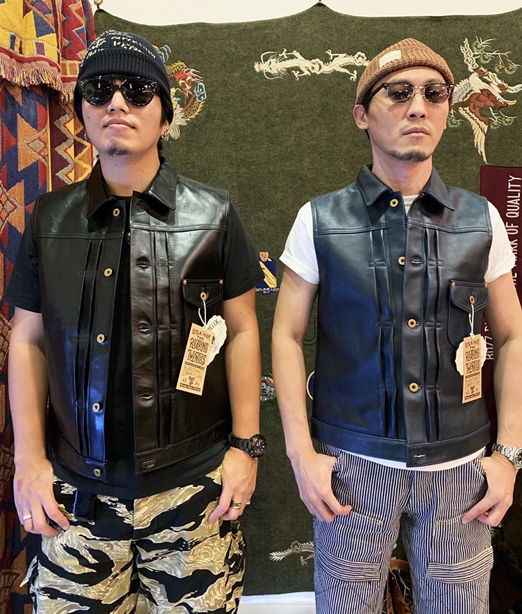[BTO] 日產 DOUBLE HELIX 「Western Cowboy Vest」 LEE版型藍染馬皮牛仔背心 | 蝦皮購物