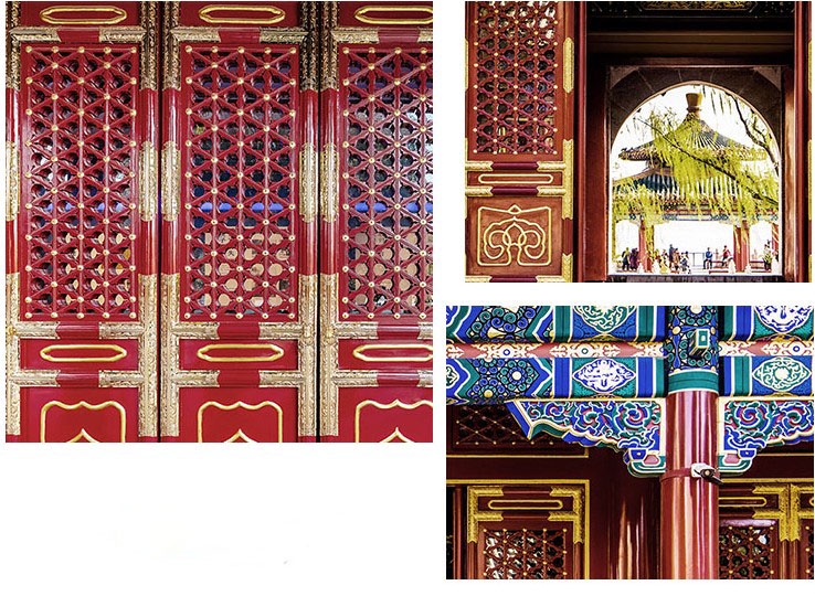 #特惠/限時特賣 中式古代皇宮紫禁城故宮紅墻紙屋檐古建筑壁紙餐廳火鍋店樓 | 蝦皮購物