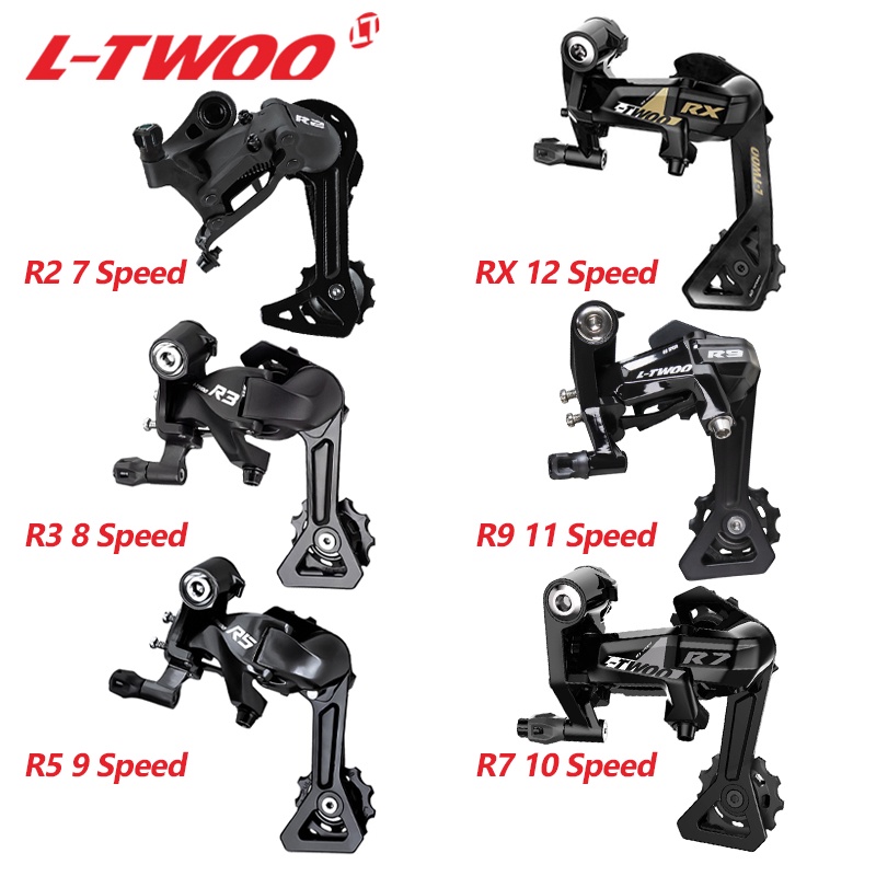 Ltwoo RX/R9/R7/R5/R3/R2 12/11/10/9/8/7 速公路自行車後變速器兼容 Shimano | 蝦皮購物