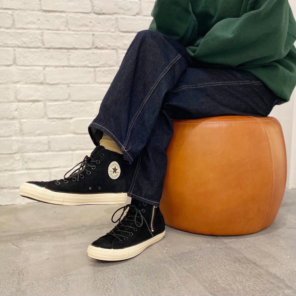 CHII】日本限定Converse ALL STAR US Z HI / SI SINME聯名款拉鍊麂皮