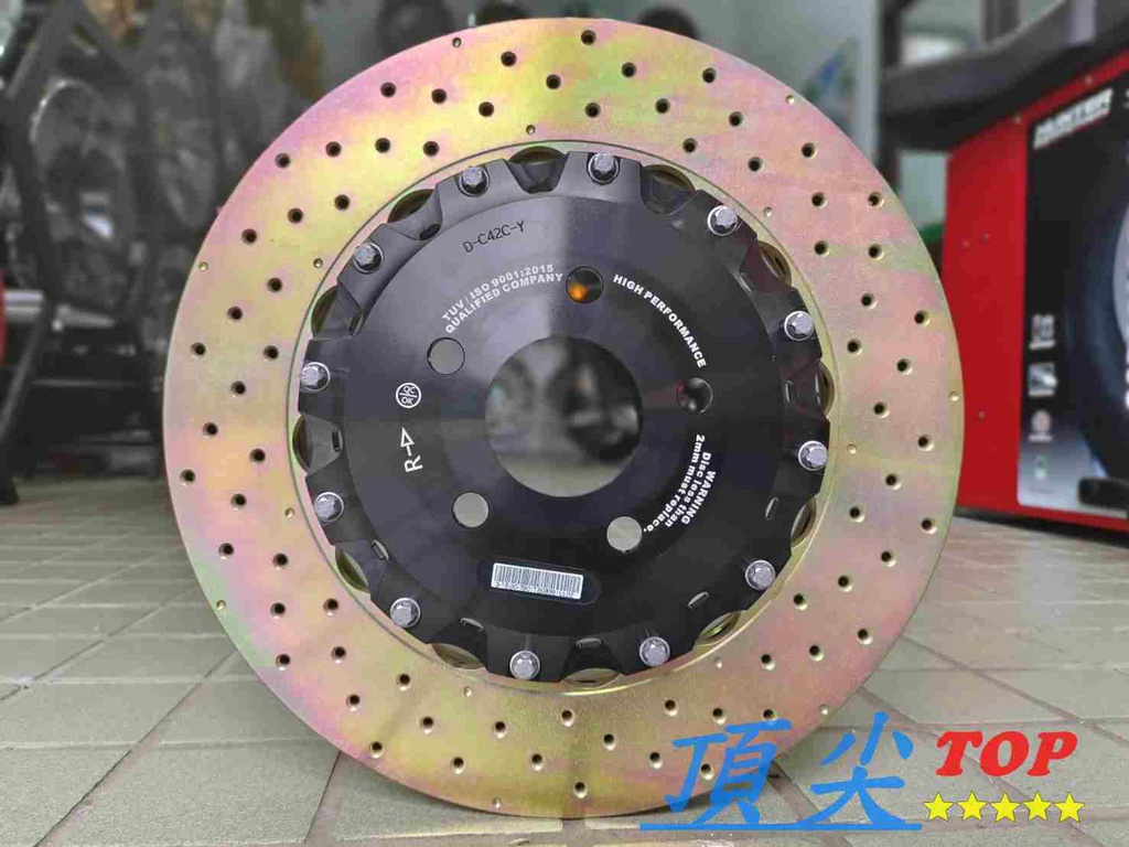【頂尖】全新 K-SPORT 後加大碟盤 實心碟/通風碟 330mm/350mm/370mm 固定碟盤/浮動碟盤 | 蝦皮購物