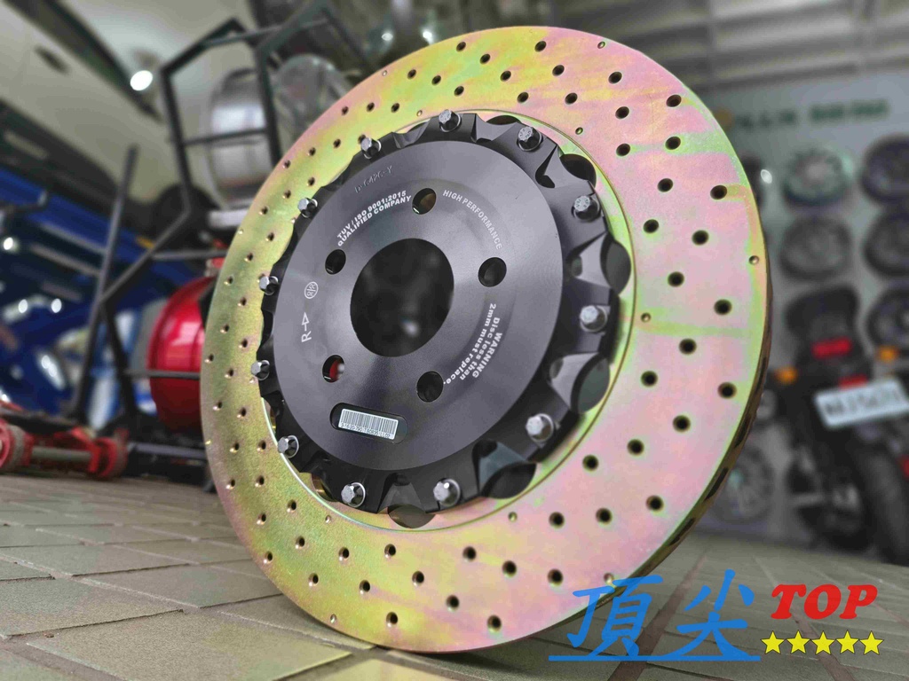 【頂尖】全新 K-SPORT 後加大碟盤 實心碟/通風碟 330mm/350mm/370mm 固定碟盤/浮動碟盤 | 蝦皮購物