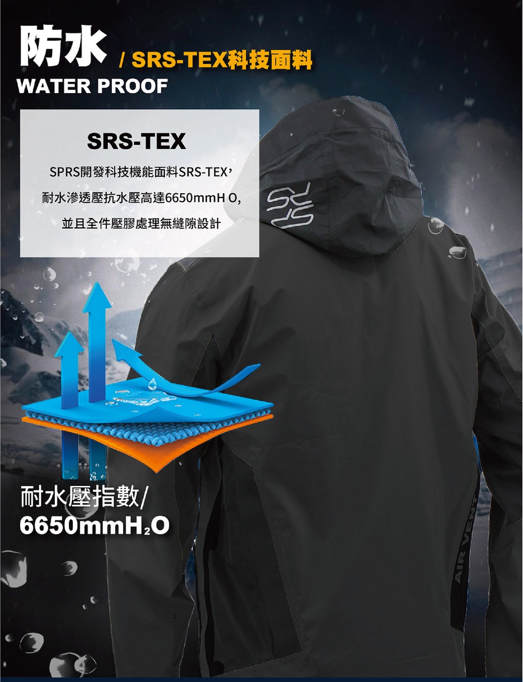 [安信騎士] SPRS Speed-R 速比爾 K9 衝鋒夾克 防摔外套 護具 鋪棉背心 保暖 防水 防風外套 透氣 | 蝦皮購物