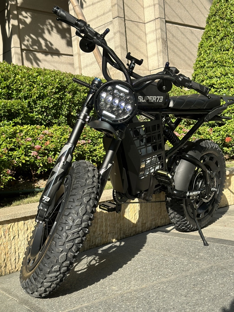 Super73 RX Mojave Obsidian黑曜石現貨 可改裝Cafe Racer余文樂 權志龍 小甜甜布蘭妮 | 蝦皮購物
