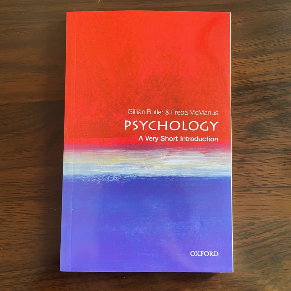 牛津通識讀本心理學Psychology A Very Short Introduction 英文原版