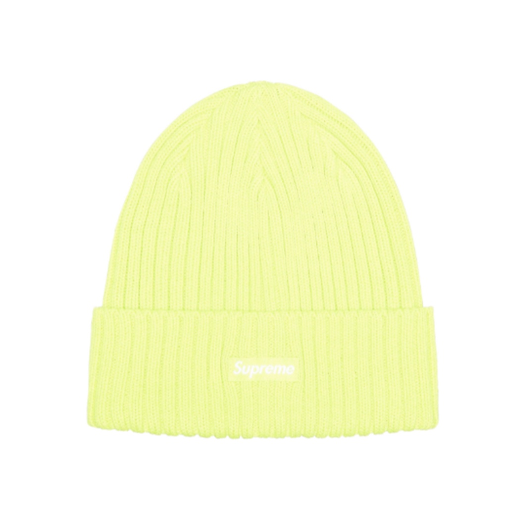 FLOMMARKET] Supreme 23SS Overdyed Beanie Box Logo 毛帽淺黃| 蝦皮購物