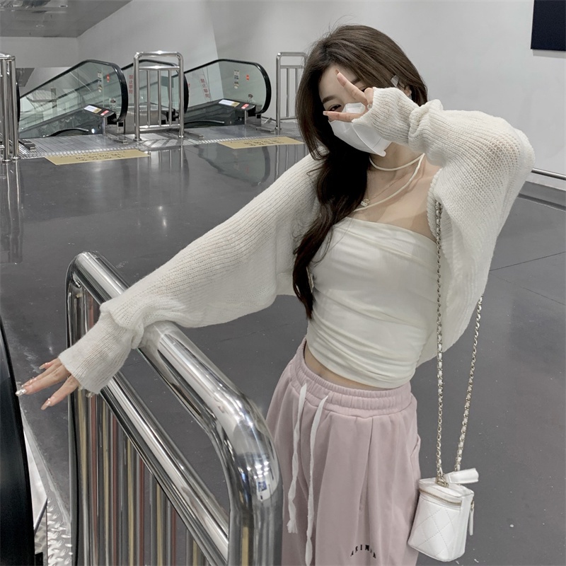 【台灣現貨馬上出貨】隔日到貨 罩衫 女裝 薄外套 防曬外套 夏天外套 短版外套 短版罩衫 BR1839【現貨24H】 | 蝦皮購物