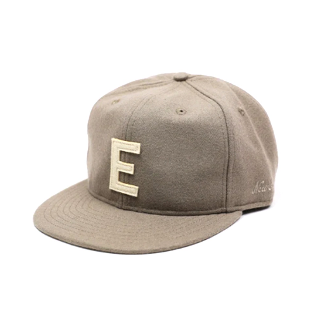 FLOMMARKET] FOG Essentials x New Era Wool Trucker 卡車司機帽卡其