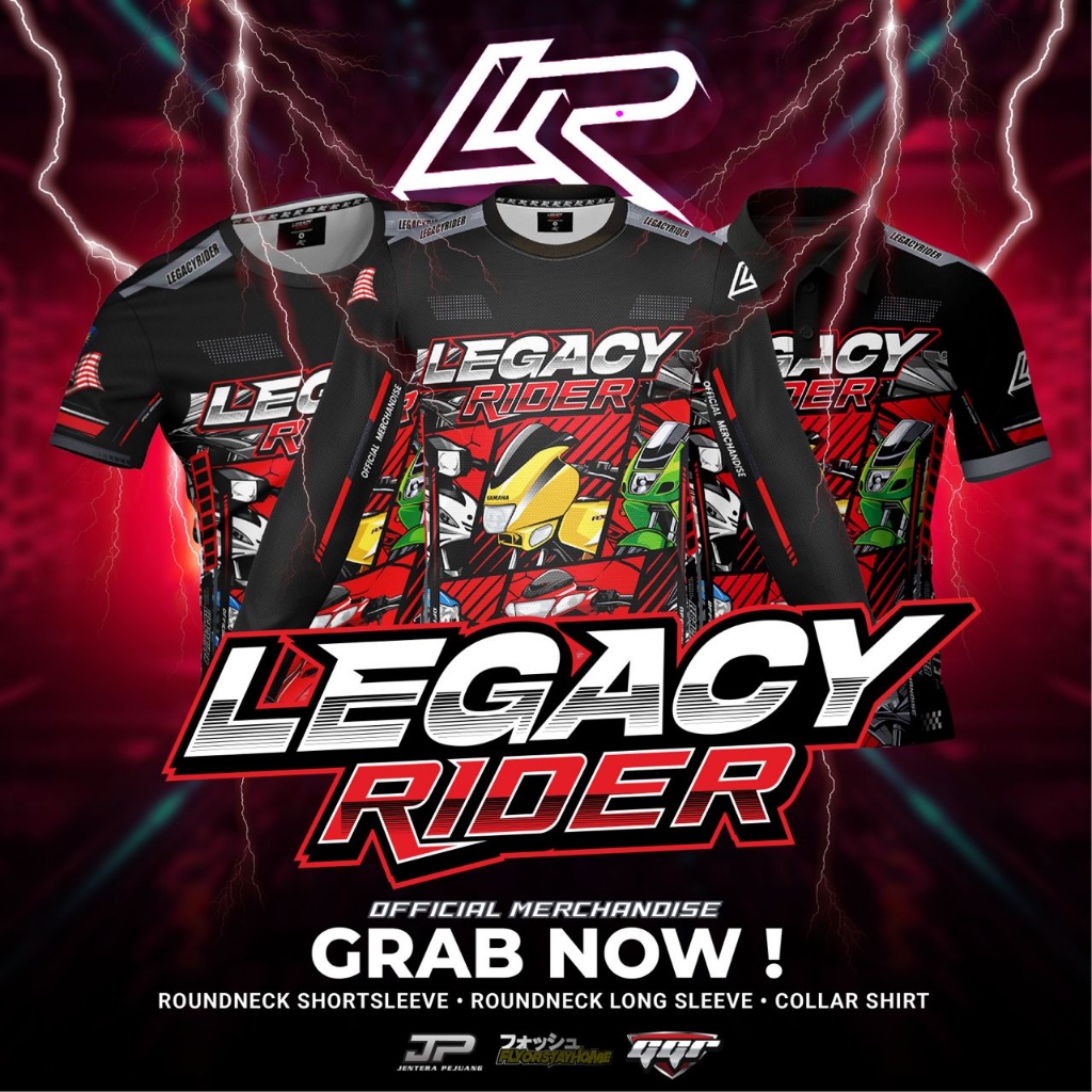 T 恤 LEGACY RIDER 2.0 限量版 | 蝦皮購物