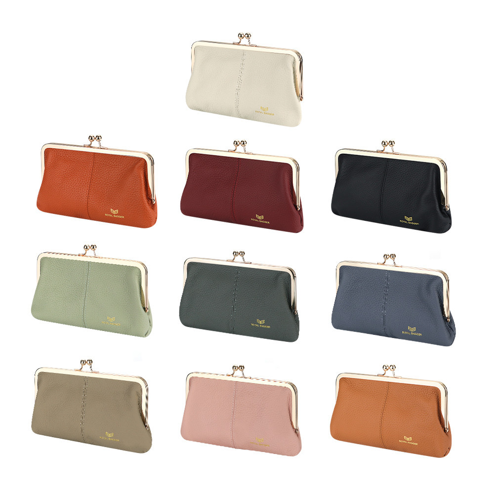 Portafoglio Royal Bagger Kiss Lock per donna Porta carte di
