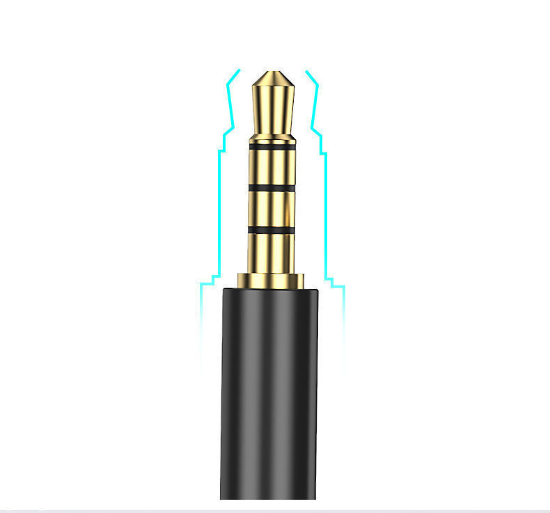 【台灣現貨】AUX耳機延長線 尼龍鋁合金屬級音頻線3.5mm音箱公對母連線延長線 立體聲三環四節 編織音源線 ext01 | 蝦皮購物