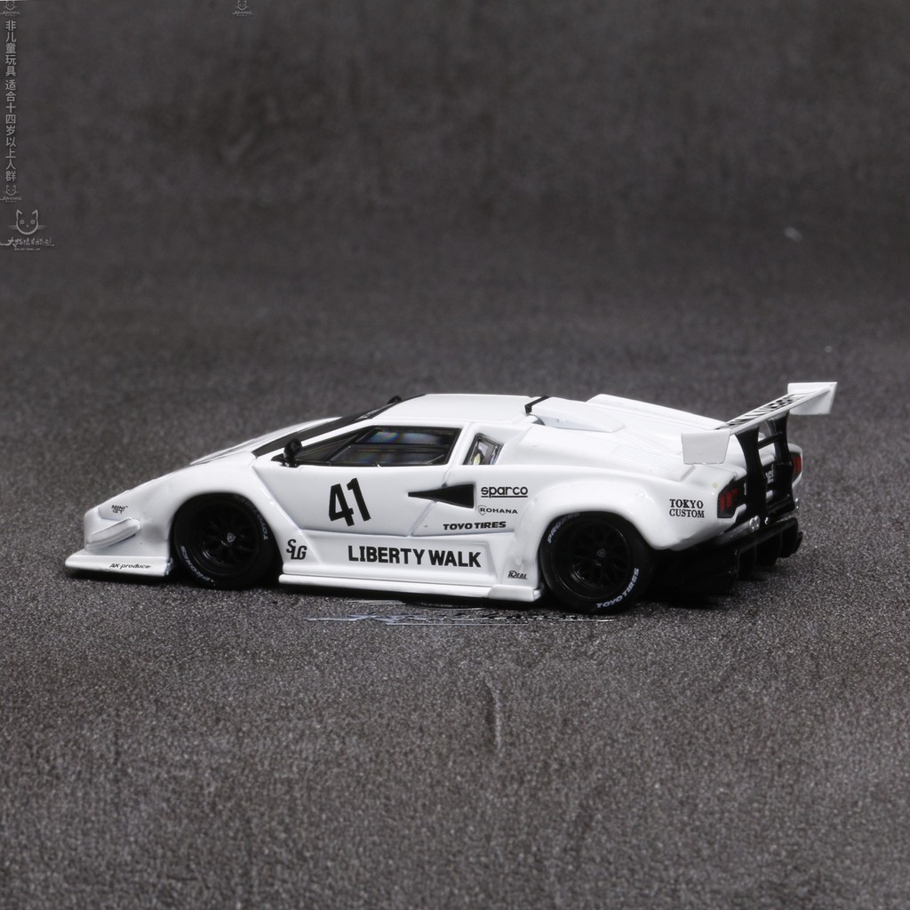 MINI GT Lamborghini Countach LBWK 1:64 壓鑄合金收藏家汽車模型 | 蝦皮購物