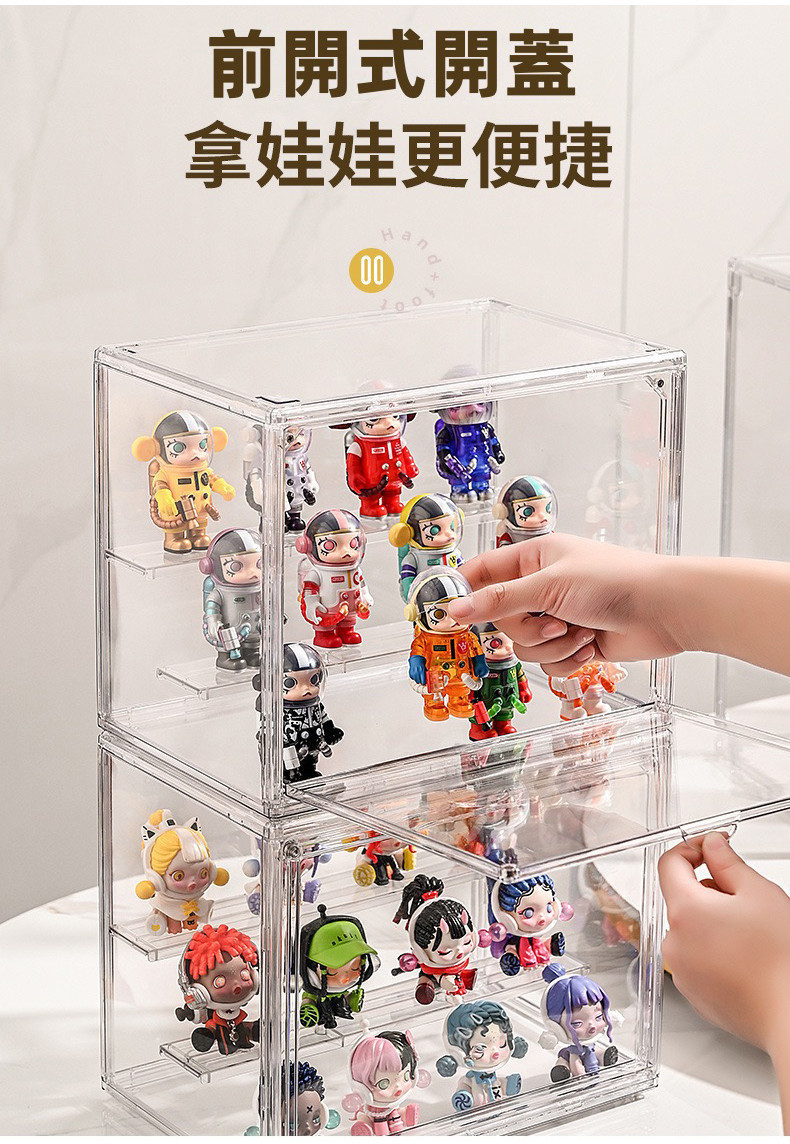 🌟現貨發🌟🧸公仔收纳 🌺 娃娃收納盒 磁吸開合😍潮玩展示盒 公仔盒 包包展示 模型展示盒 盲盒展示盒 展示櫃 潮玩展示盒 | 蝦皮購物
