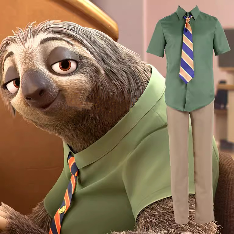 [好物 分享】瘋狂動物城 閃電三趾樹懶Cosplay服裝 zootopia 造型服飾 萬聖節服飾 2次元漫展服飾 | 蝦皮購物