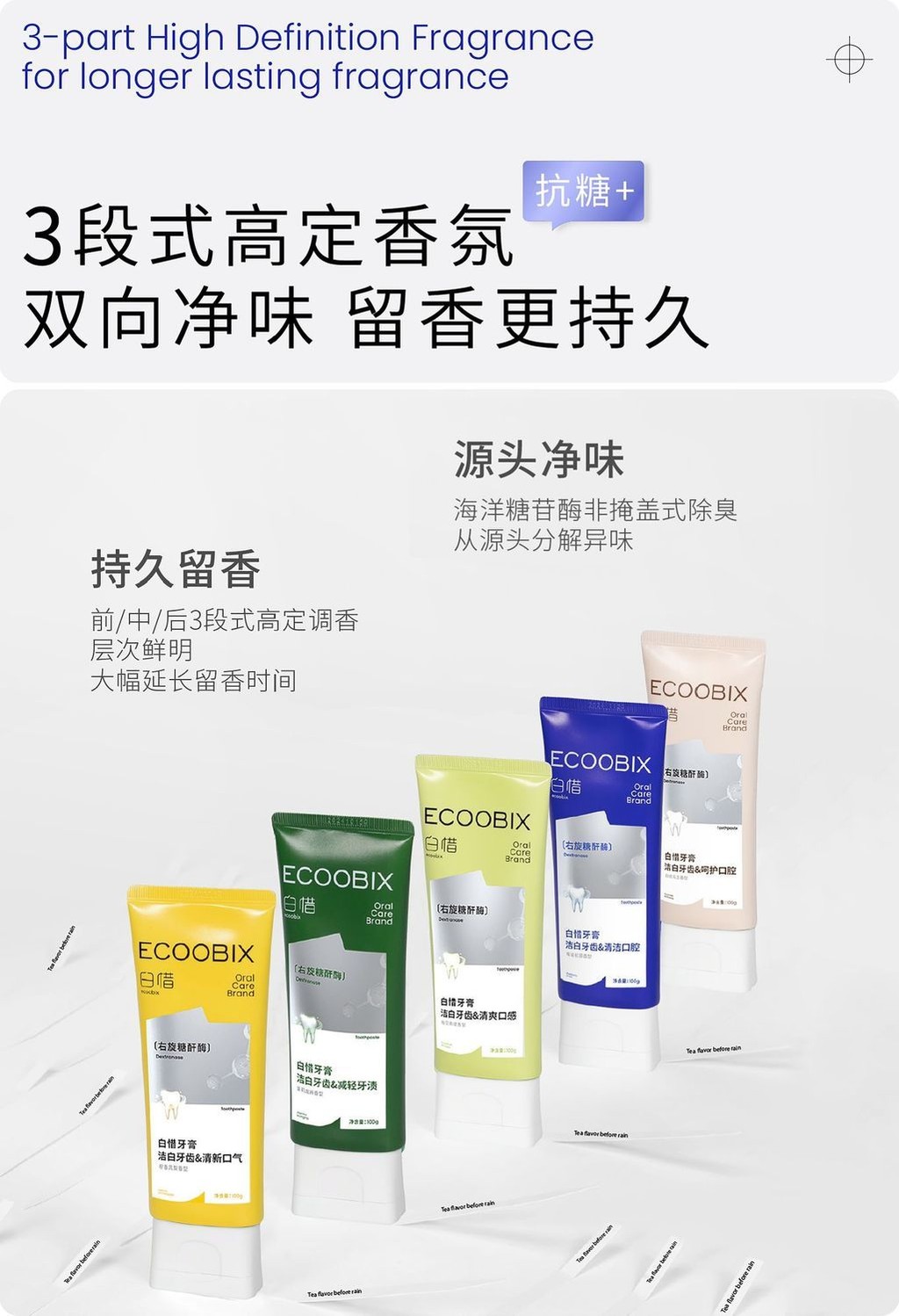 白惜氨基酸牙膏 清新口氣 含氟 抗糖 清潔牙齒 香水牙膏 去黃去漬 除口腔異味 | 蝦皮購物