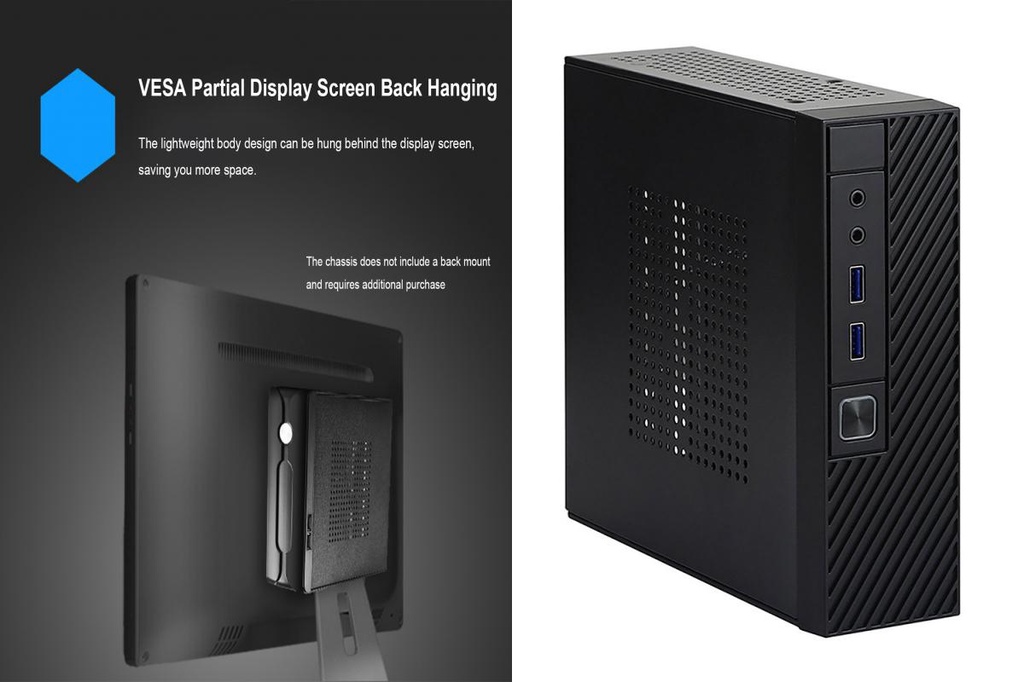 【NP】重型 PC 機箱緊湊型迷你 Itx 電腦機箱,帶 Usb 3.0 端口,用於快速散熱,非常適合 Htpc 台式機 | 蝦皮購物