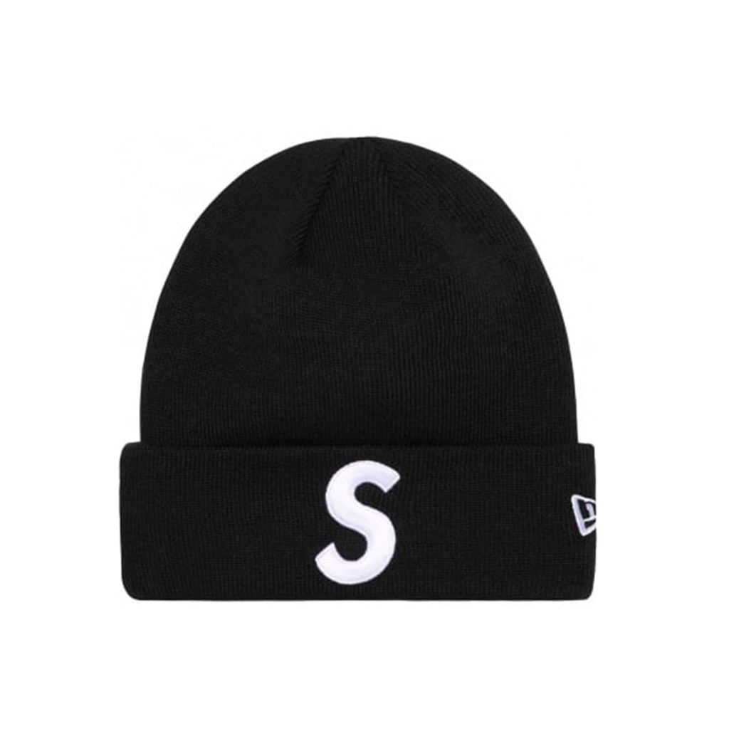 FLOMMARKET] Supreme x New Era 23FW Beanie S Logo 毛帽黑色| 蝦皮購物