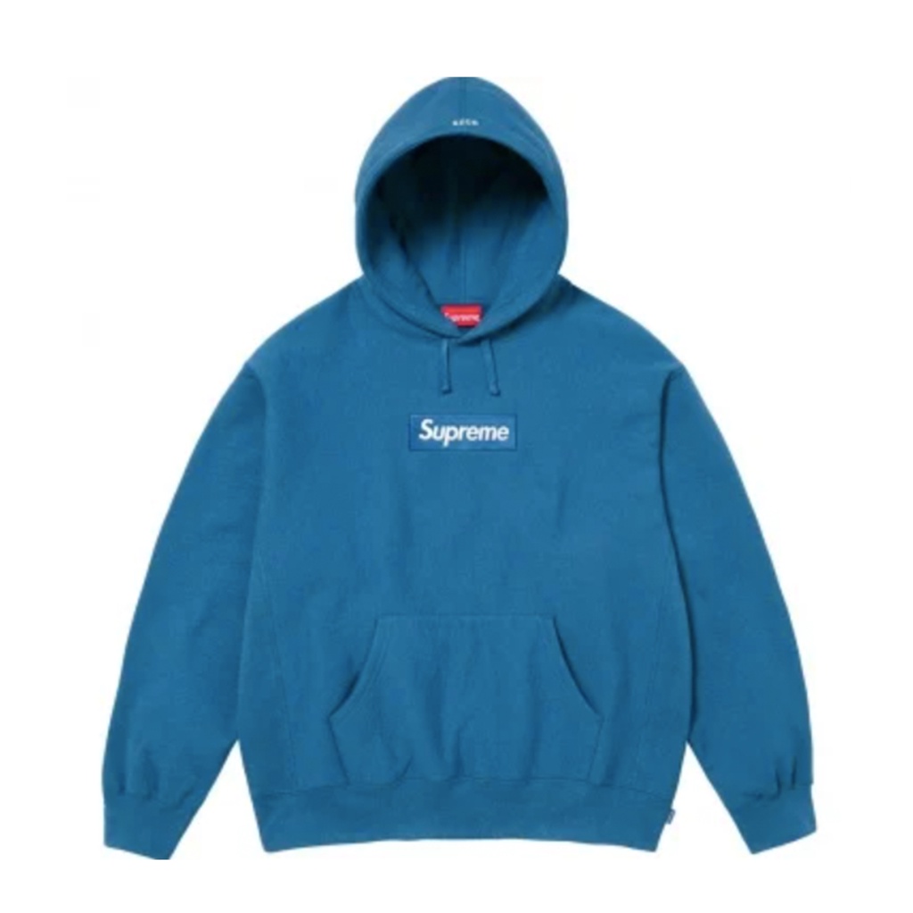 FLOMMARKET] Supreme 23FW Box Logo Hooded Sweatshirt 帽T 藍色| 蝦皮購物