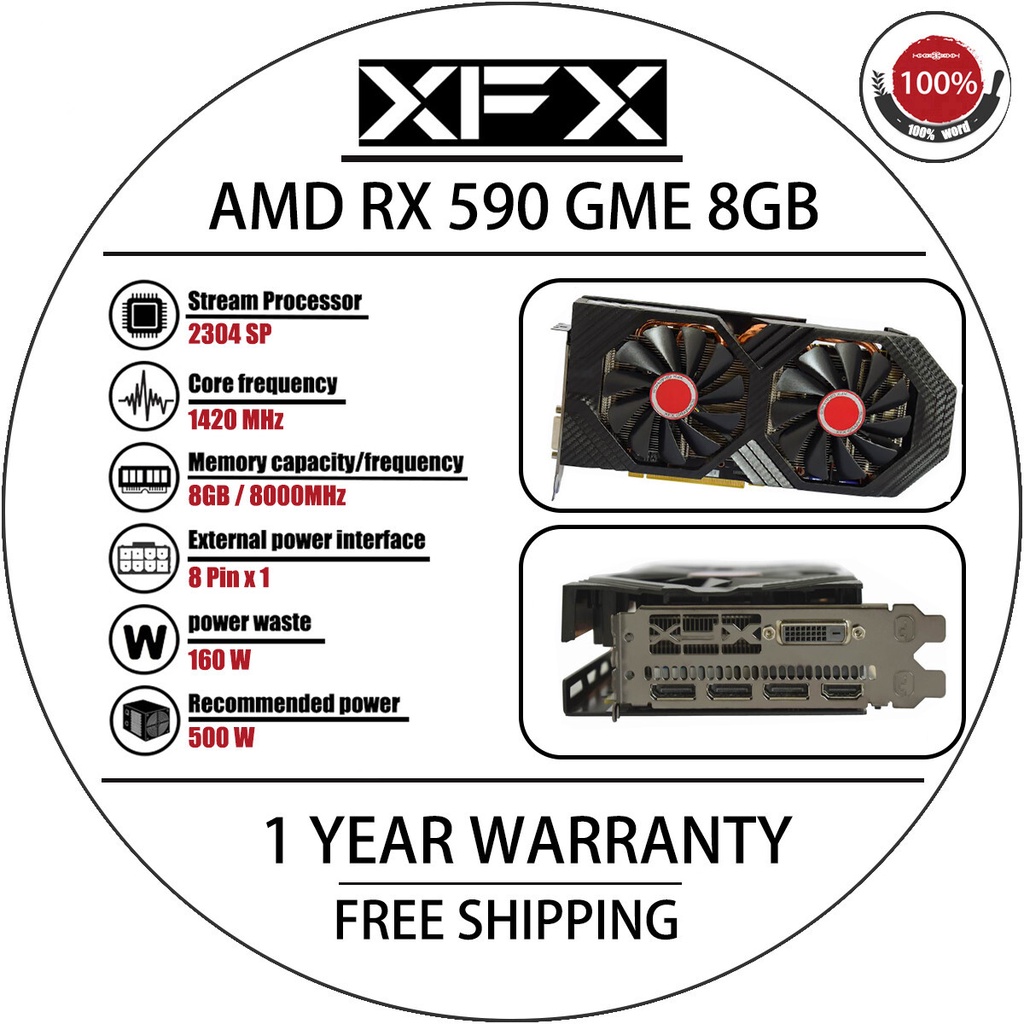 Xfx radeon rx 590 on sale 8gb