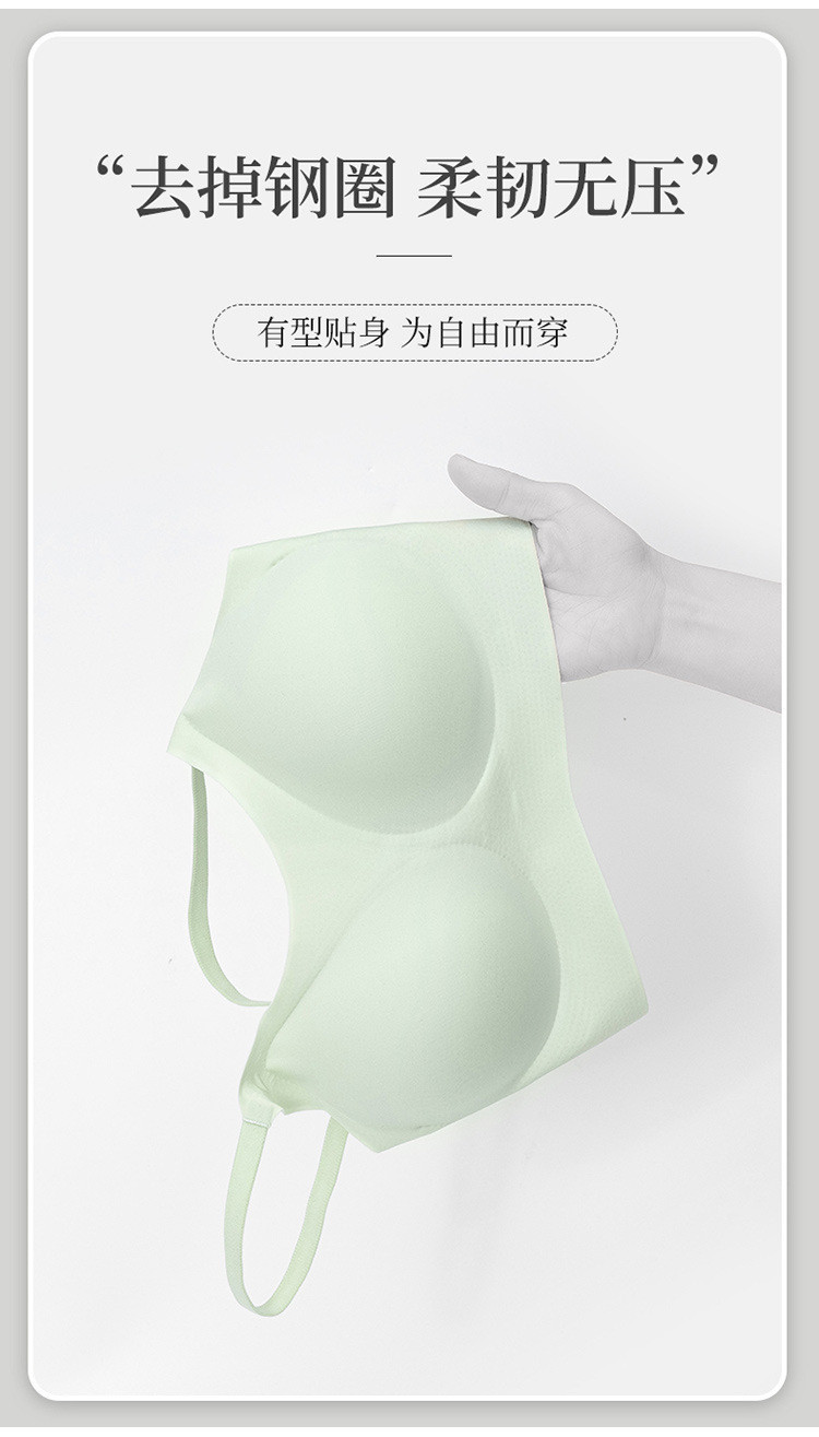 尺碼 無杯固定運動內衣杯細肩帶 薄款內衣罩可調整固定女無痕雲朵 蝦皮購物 