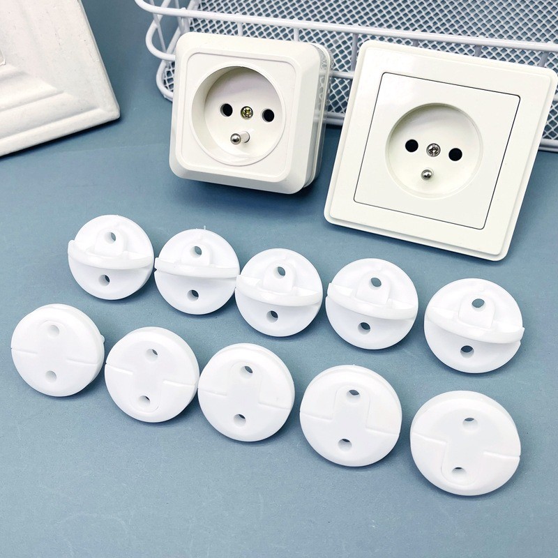 [批發價] Safeguard Outlet Plug - 嬰兒護理安全鎖 - 保護帽 - 滑動插座保護蓋 - 防觸電保 | 蝦皮購物