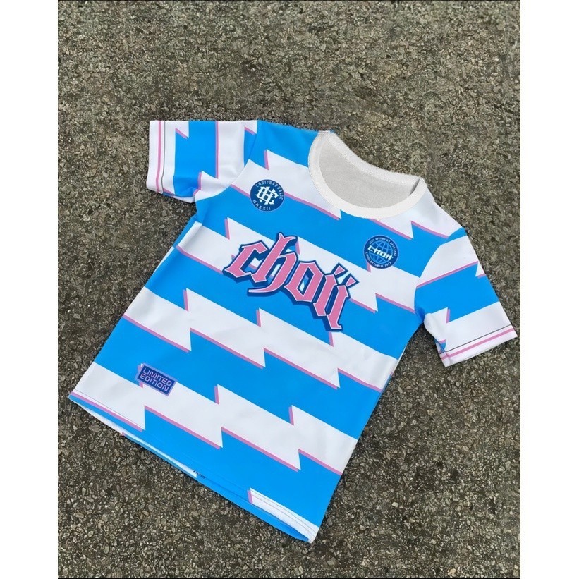 全新 Choii Anti Club Choii Baju T 恤 Lelaki 泰國病毒球衣 Ootd 領 Blvck | 蝦皮購物