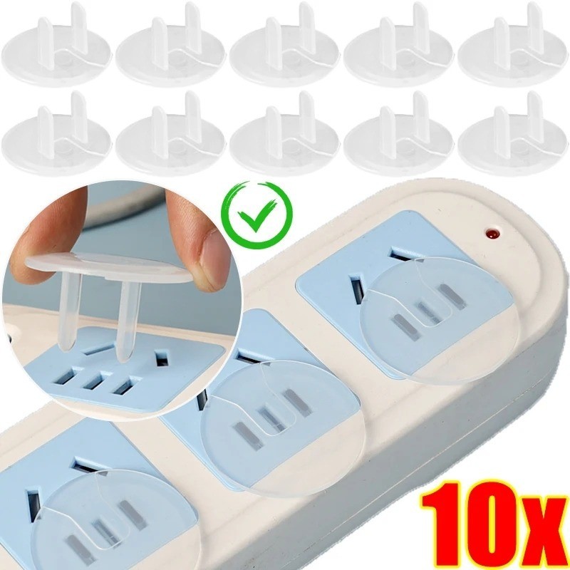[精選] Safeguard Outlet Plug - 嬰兒護理安全鎖 - 保護帽 - 滑動插座保護蓋 - 防觸電保護 | 蝦皮購物