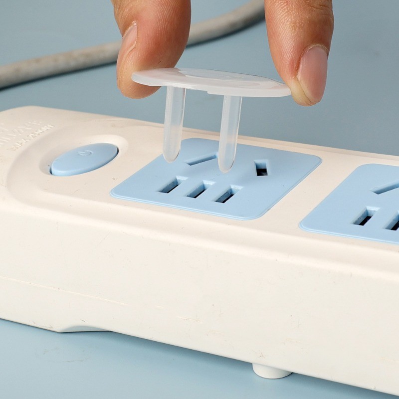 [批發價] Safeguard Outlet Plug - 嬰兒護理安全鎖 - 保護帽 - 滑動插座保護蓋 - 防觸電保 | 蝦皮購物