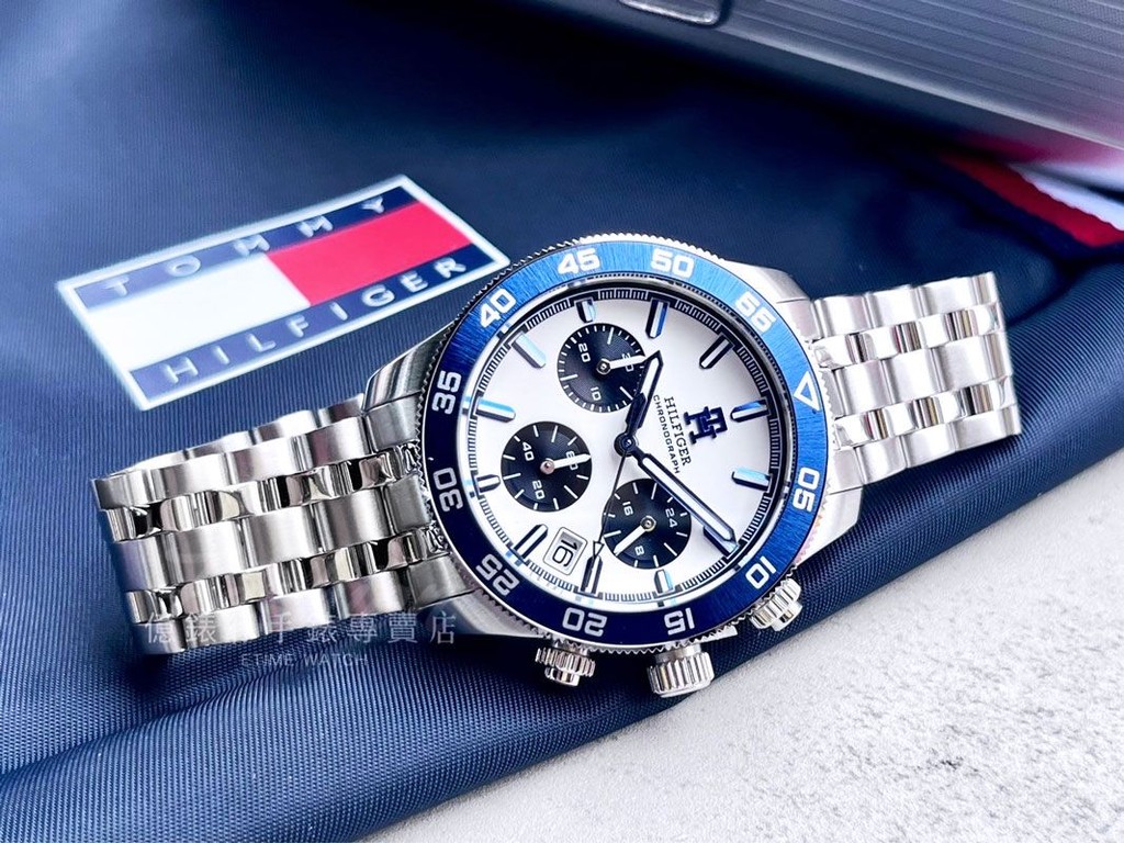 Tommy Hilfiger 美式休閒經典三環計時情人對錶 1792157 /1782707 公司貨 結婚對錶 | 蝦皮購物