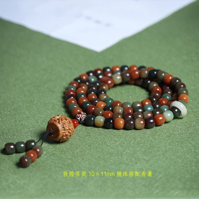 敦煌飛天純菩提子手持手串男女文玩菩提根108顆佛珠念珠| 蝦皮購物