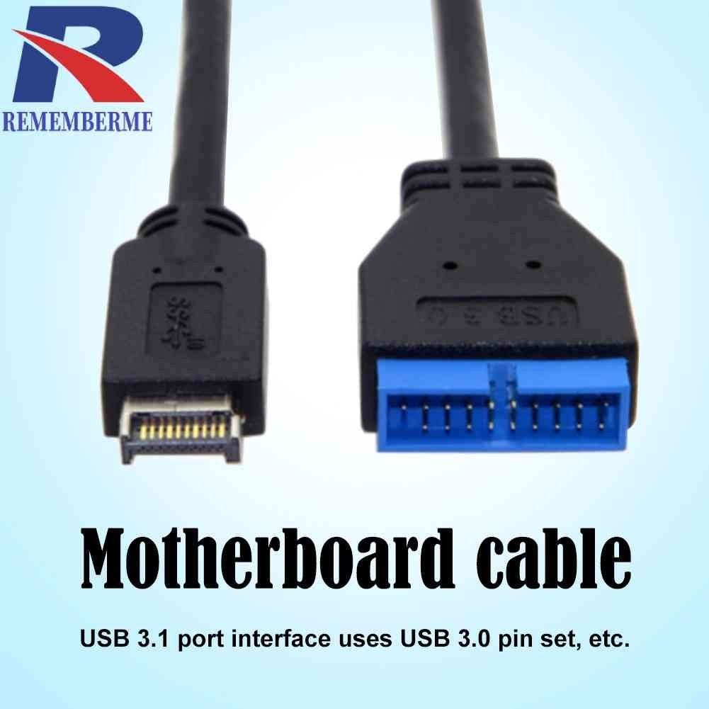 ♞適用於華碩主板的 USB3.1 前面板接頭 USB3.0 20Pin 延長線 | 蝦皮購物