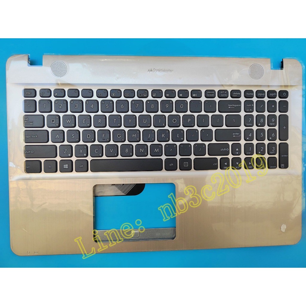 Coperchio Posteriore LCD + Cornice Per ASUS X541UA, X541S, X541SC – Colore Argento, Originale ASUS - 4