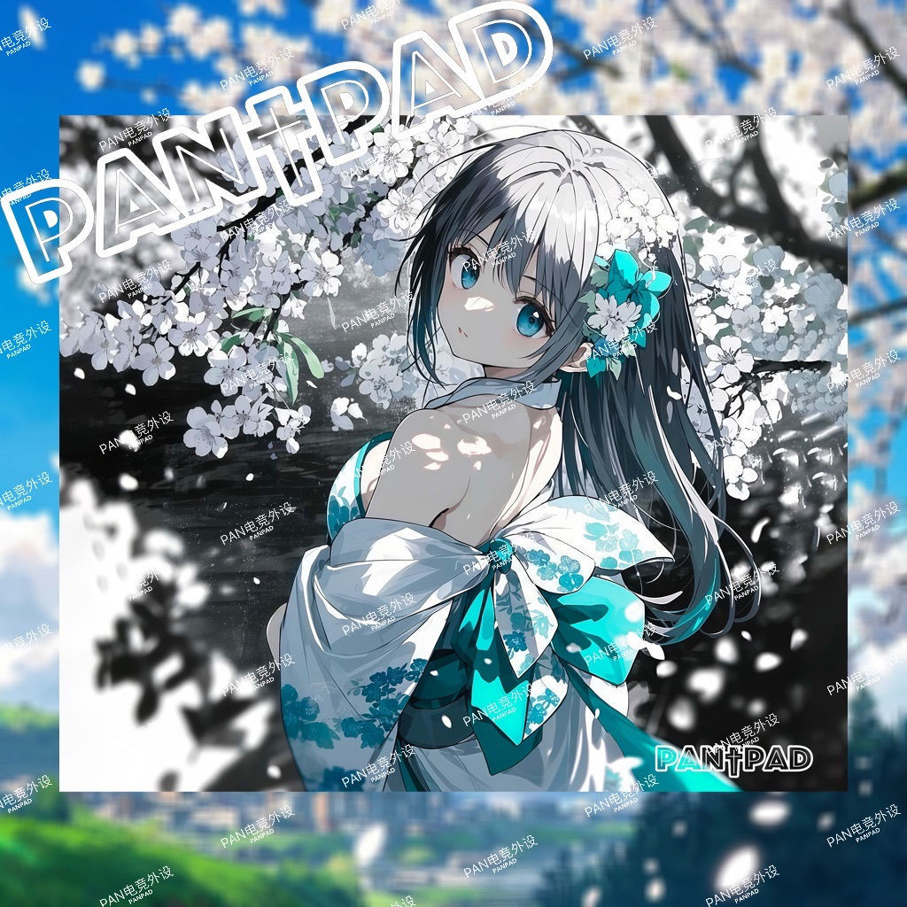 新款 滑鼠墊 電競 PANPAD[櫻花]細面類零星閃底膠二次元滑鼠墊fps電競cs無畏契約 | 蝦皮購物