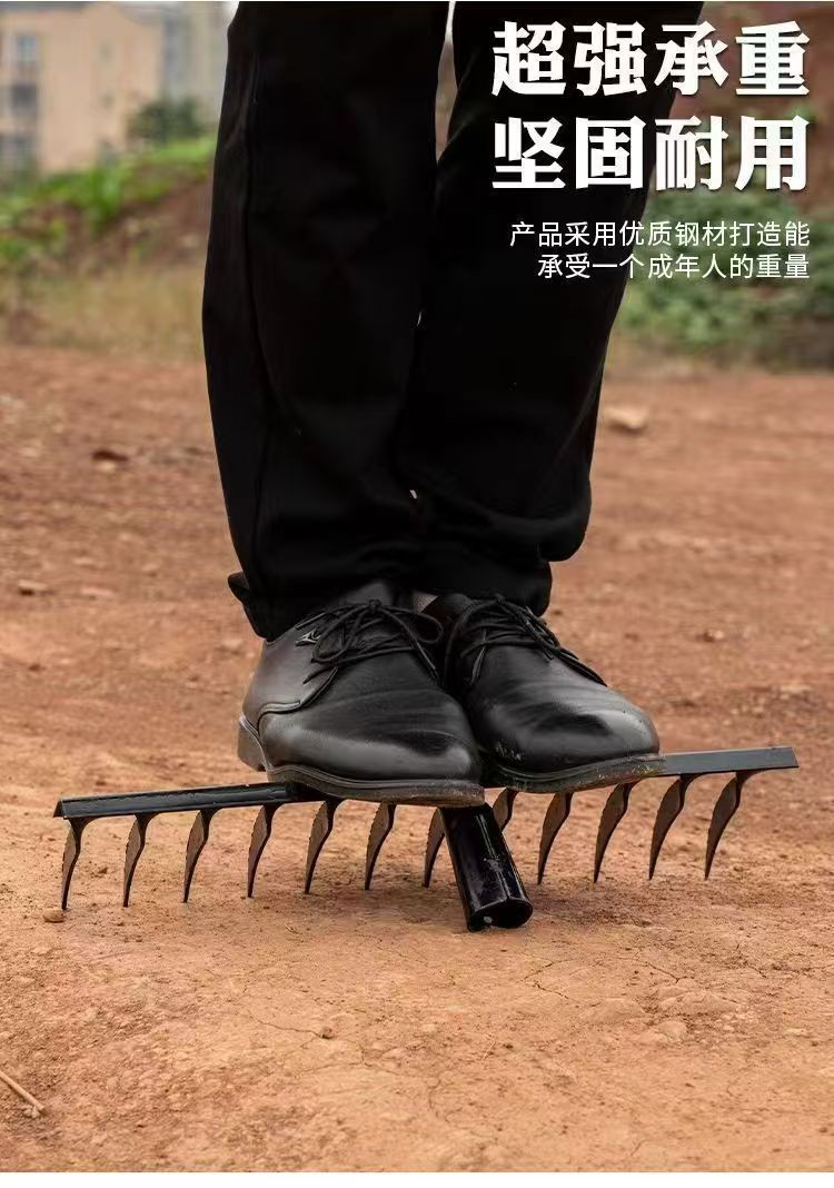 农用耙子松土翻地多功能钉耙种菜开荒五齿七齿钉耙全钢耙子钢钉耙 | 蝦皮購物