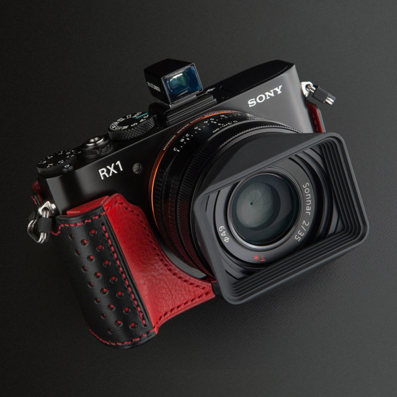 Sony/索尼RX1/R2 Leica/徠卡Q相機49MM富士X100V方形遮光罩啞光 | 蝦皮購物