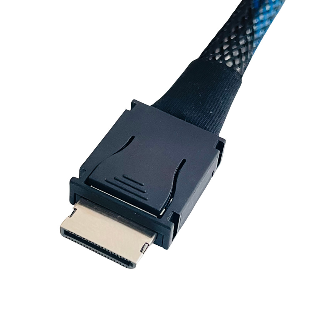 Câble D'extension Flexible PCIe 4.0 X4 GEN4 Pour Connecteur SFF-8611 (SAS4) - Marque XT-XINTE - Neuf