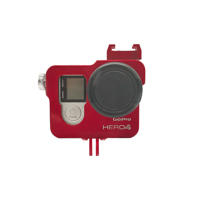 GoPro Hero 3/4多功能金屬外殼 鋁合金框架防護兔籠狗籠散熱殼保護框運動相機配件 | 蝦皮購物