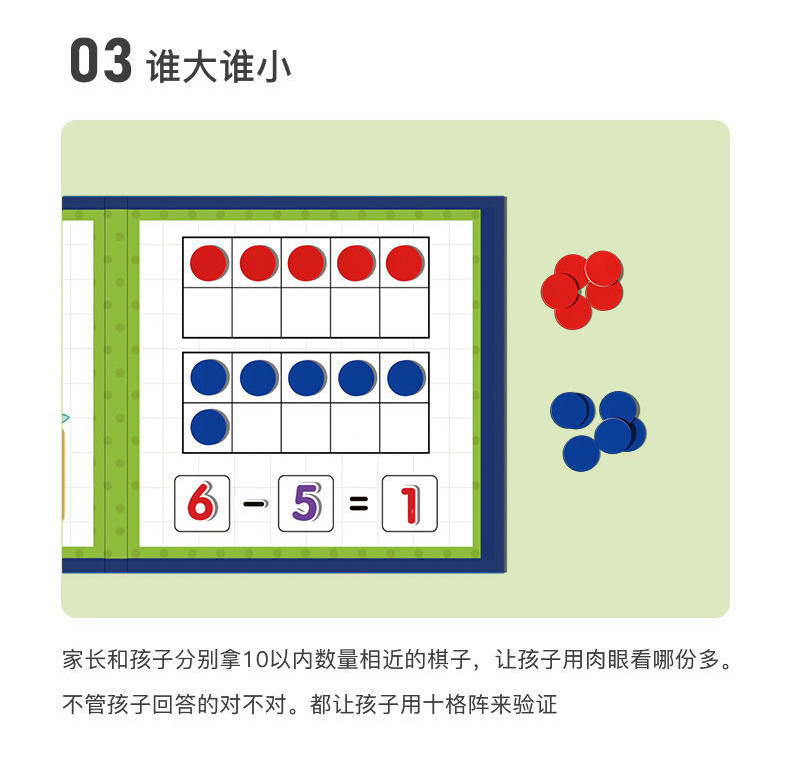 【台灣出貨】A兒童 十格陣 數學教具 磁力 百數板 幼兒園 數字分解 啓蒙 加減法教具神器 | 蝦皮購物