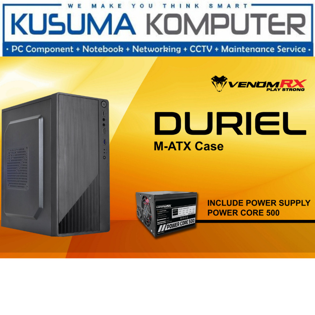 ♞Venomrx DURIEL PSU Powercore 300W 微型 ATX 機箱 PC 機箱 | 蝦皮購物
