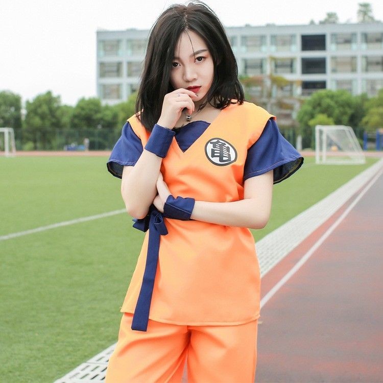 台灣-熱銷【1006人好評】七龍珠cosplay 悟空 衣服 龜僊流練功服悟飯CO 服錶演服悟字龜字S | 蝦皮購物