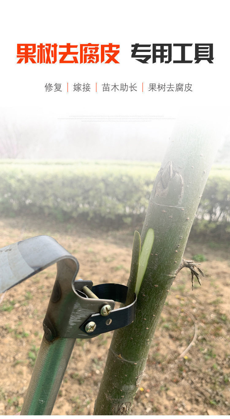 【台灣出貨】 購滿199出貨 刮樹皮專用 刀果樹刮皮刀 多功能樹皮刮刀 腐爛病刮樹撓 刮樹皮工具 | 蝦皮購物