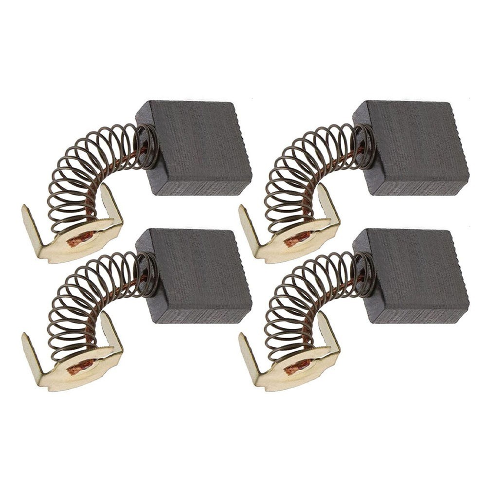 4 Spazzole In Carbonio 17x17x7 Mm Per Tapis Roulant Greenmaster, Fusion E12 E Pro Fitness Sierra