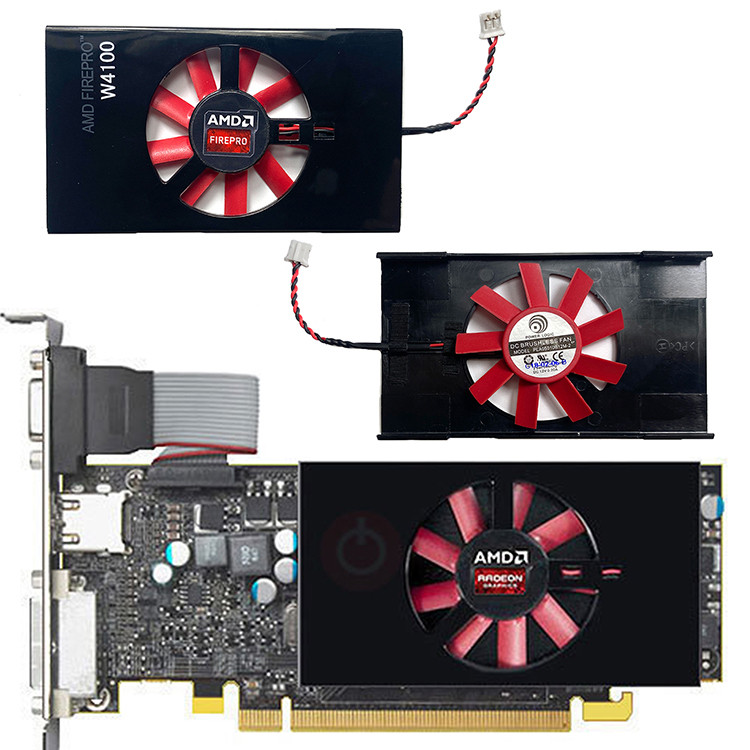 Amd Radeon R7 350X 240 R5 340X 散熱風扇顯卡散熱風扇 | 蝦皮購物
